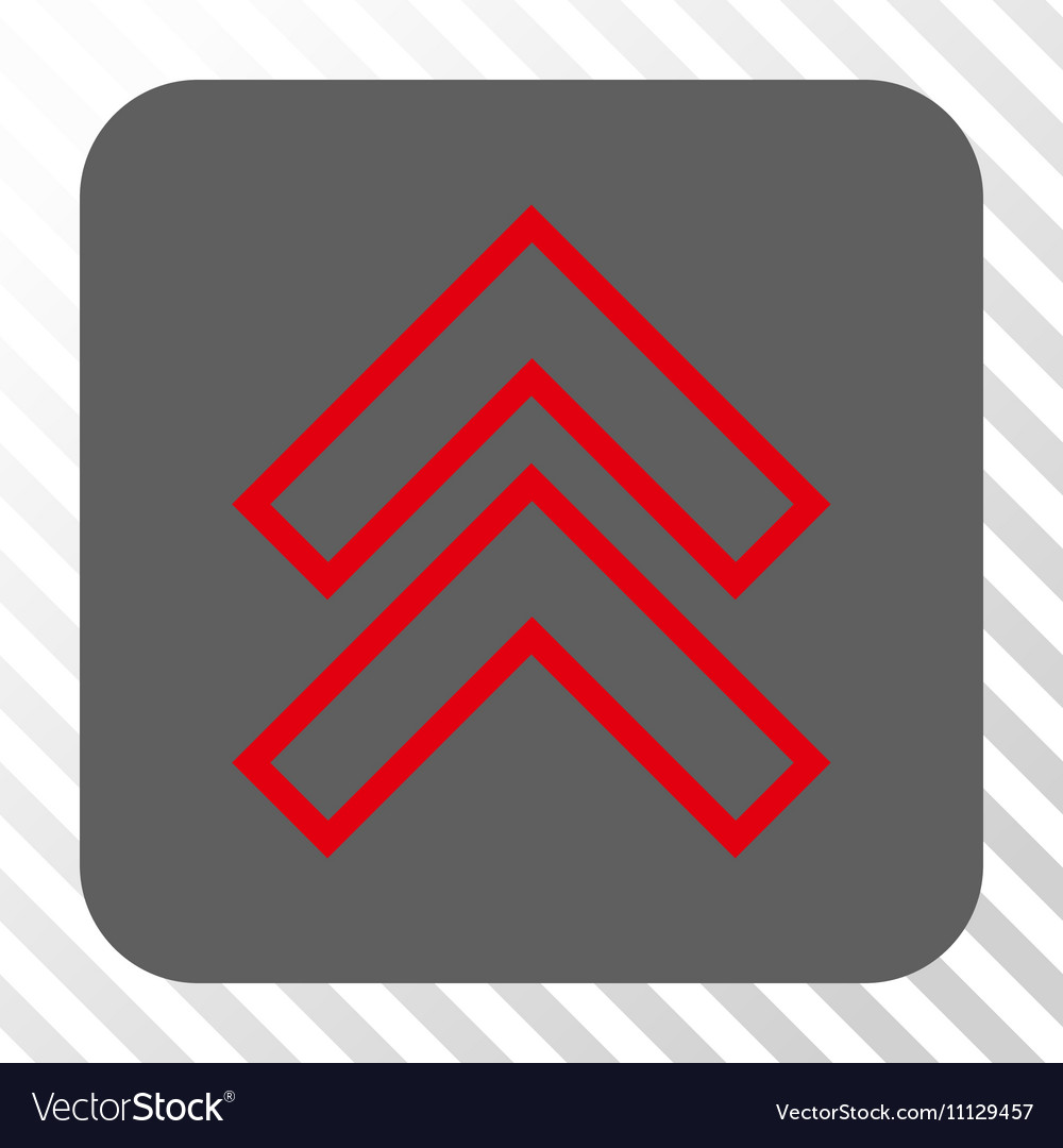 Shift up rounded square button