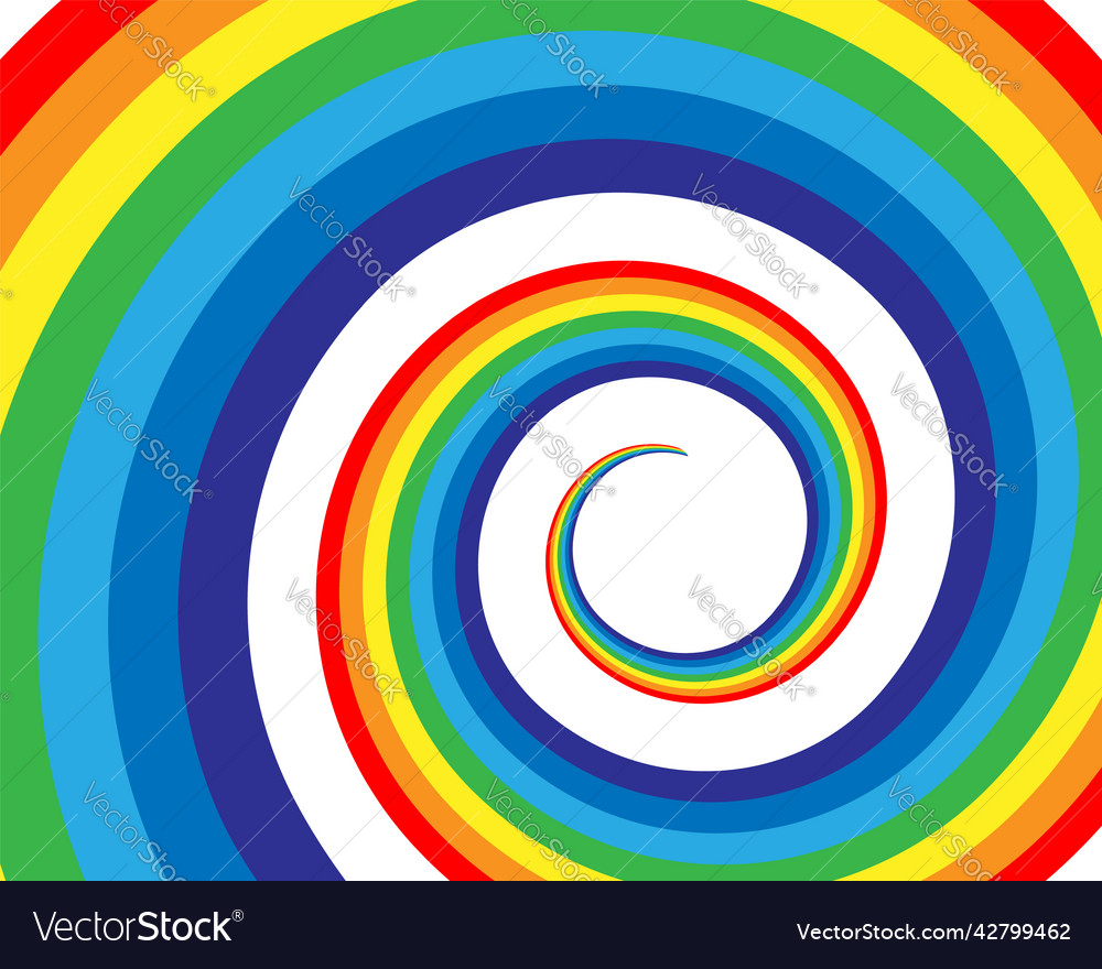 Rainbow colorful abstract design color graphic