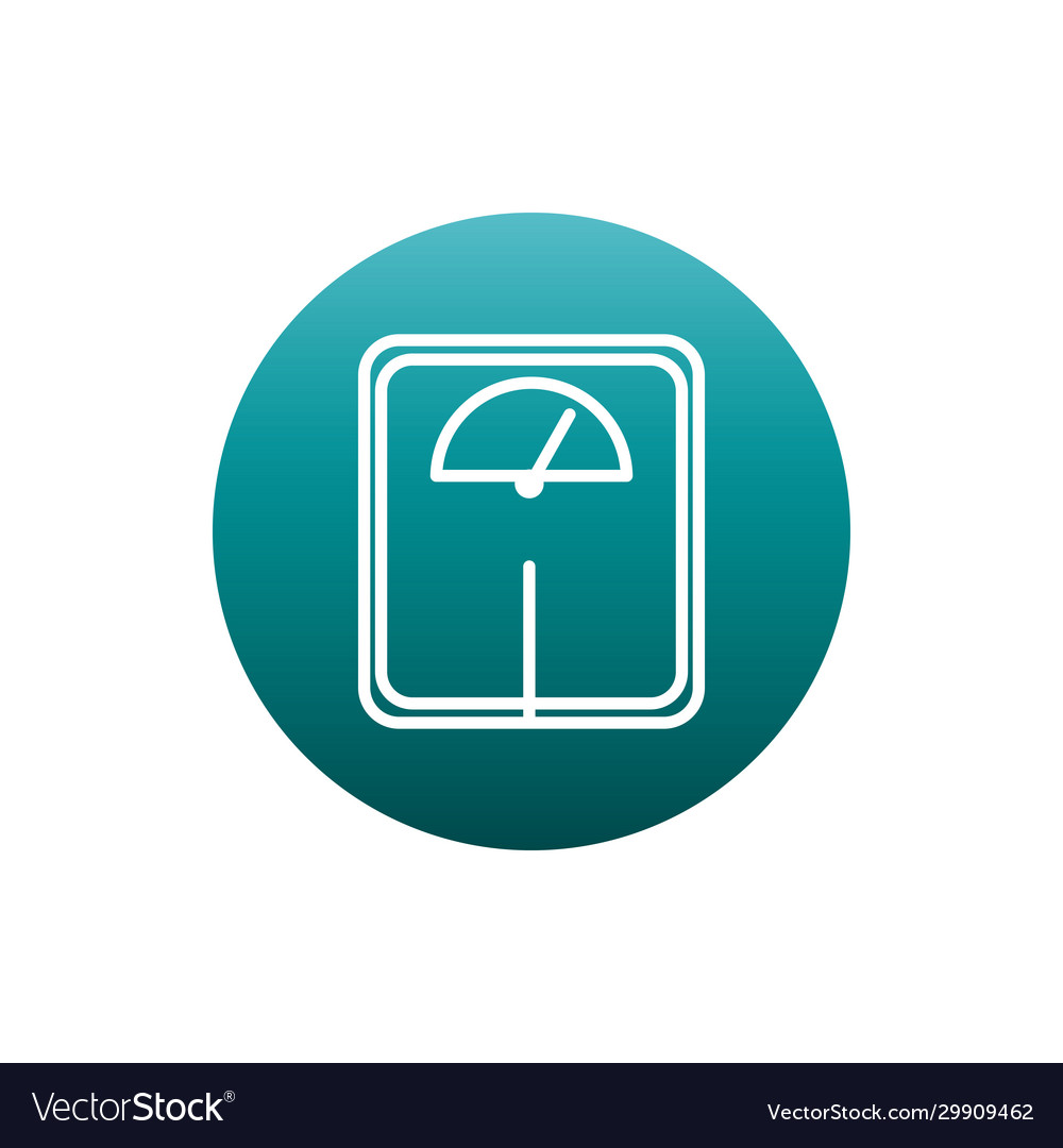Skala Block Gradienten Stil Icon Design