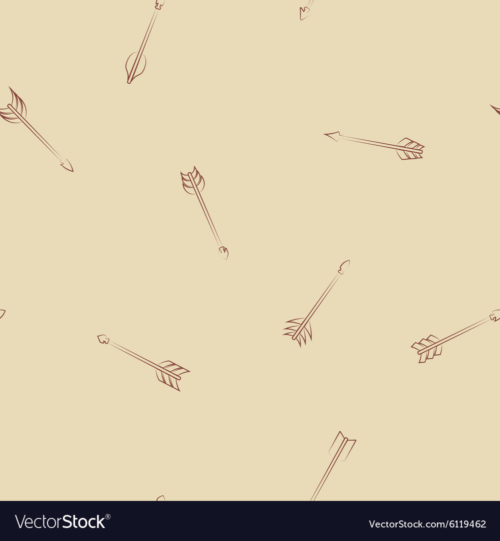 Seamless background with arrows