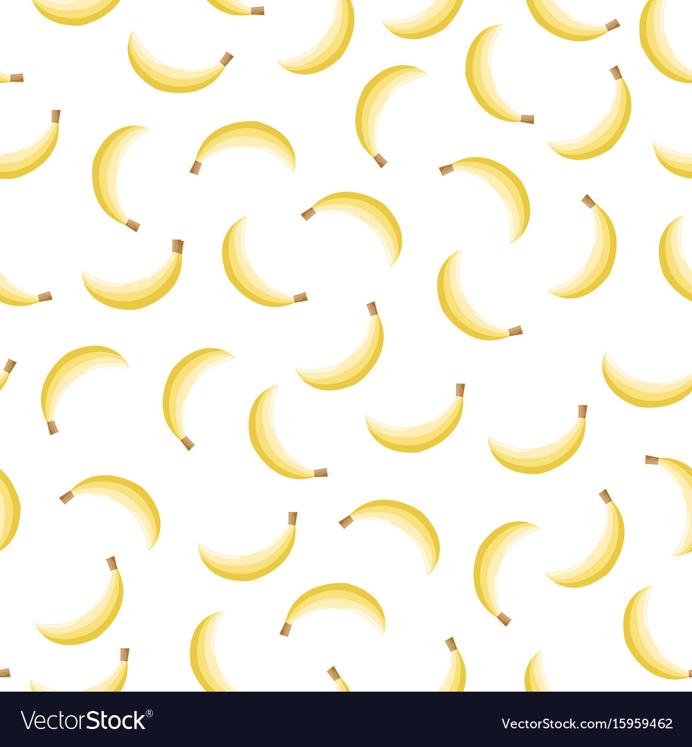 Seamless pattern with bananas