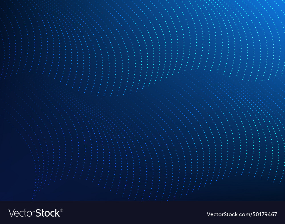 Abstract technology background lines of points vector image Abstract technology background lines of points