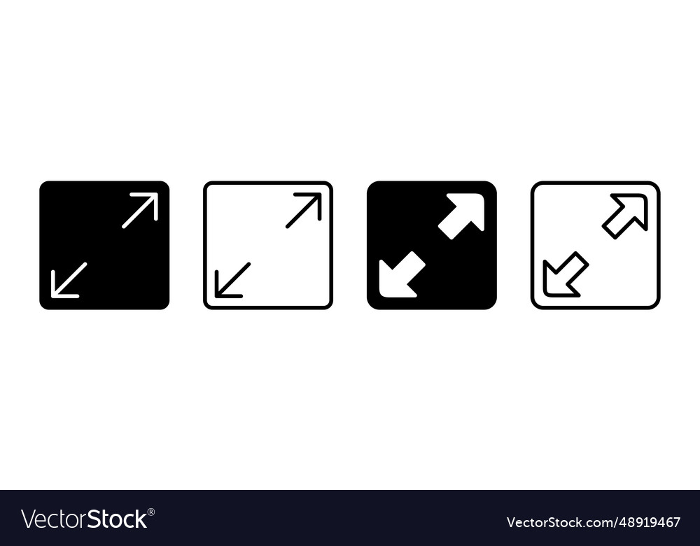 Fullscreen icon expand