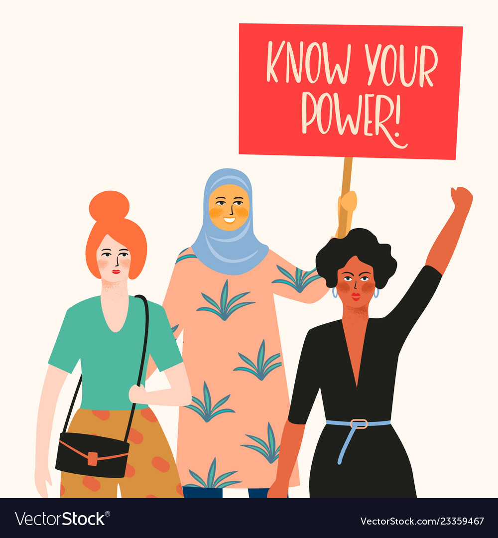 International womens day Royalty Free Vector Image