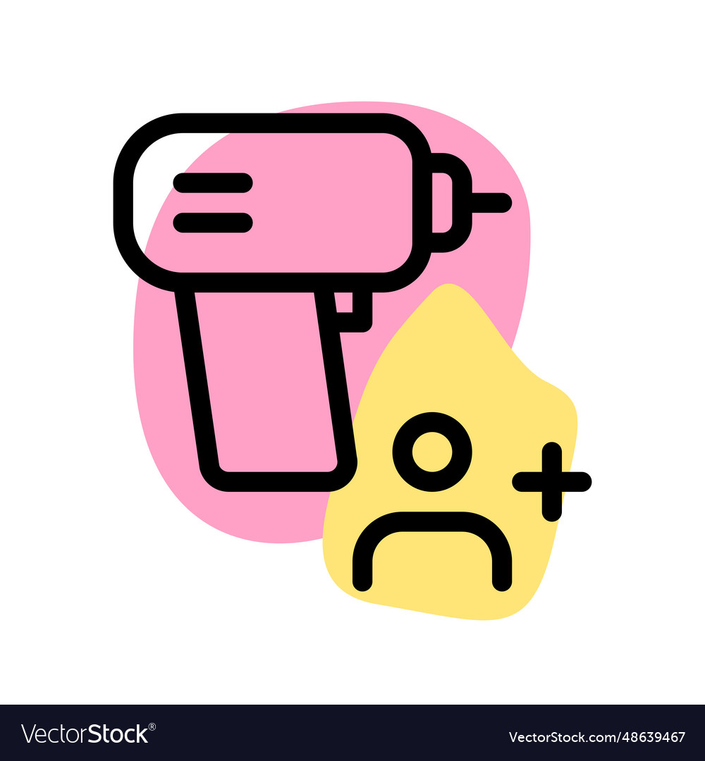 Portable drill machine handled by user