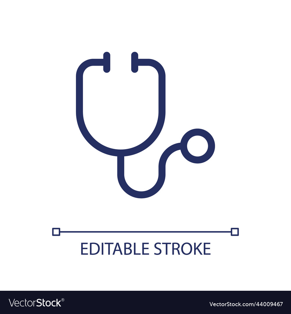 Stethoscope Pixel UI Icon