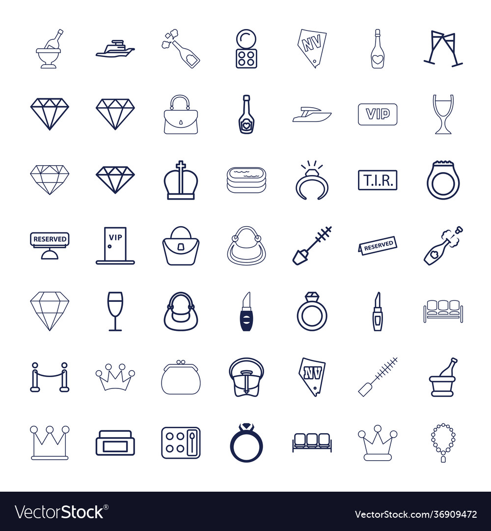 49 luxury icons