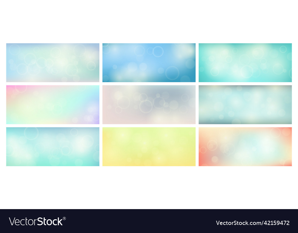 Abstract background with blur bokeh light effect vector image Abstract background with blur bokeh light effect