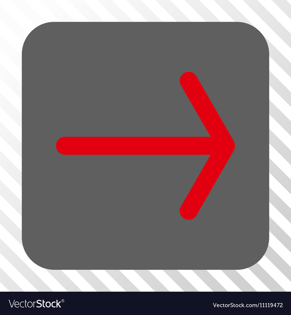 Arrow right rounded square button