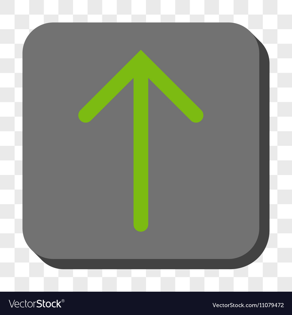 Arrow up rounded square button