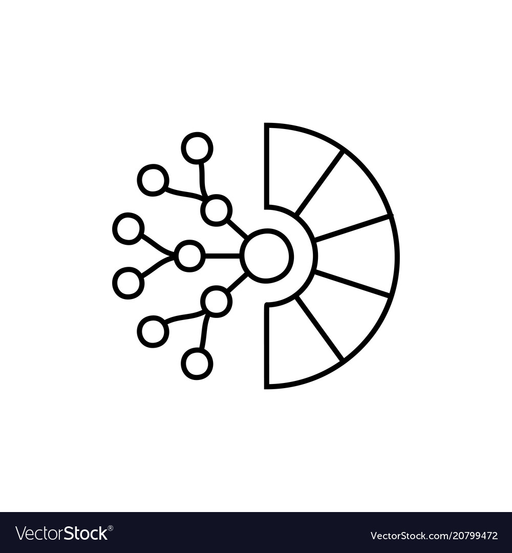 Big data icon design