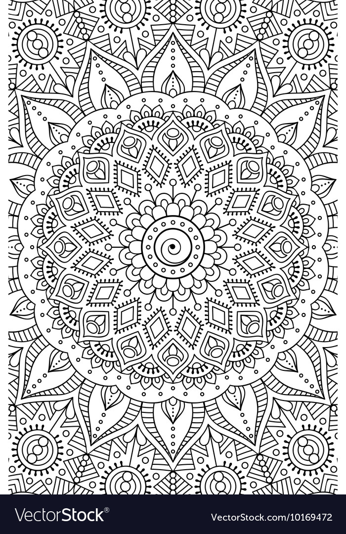 Indian mandala background