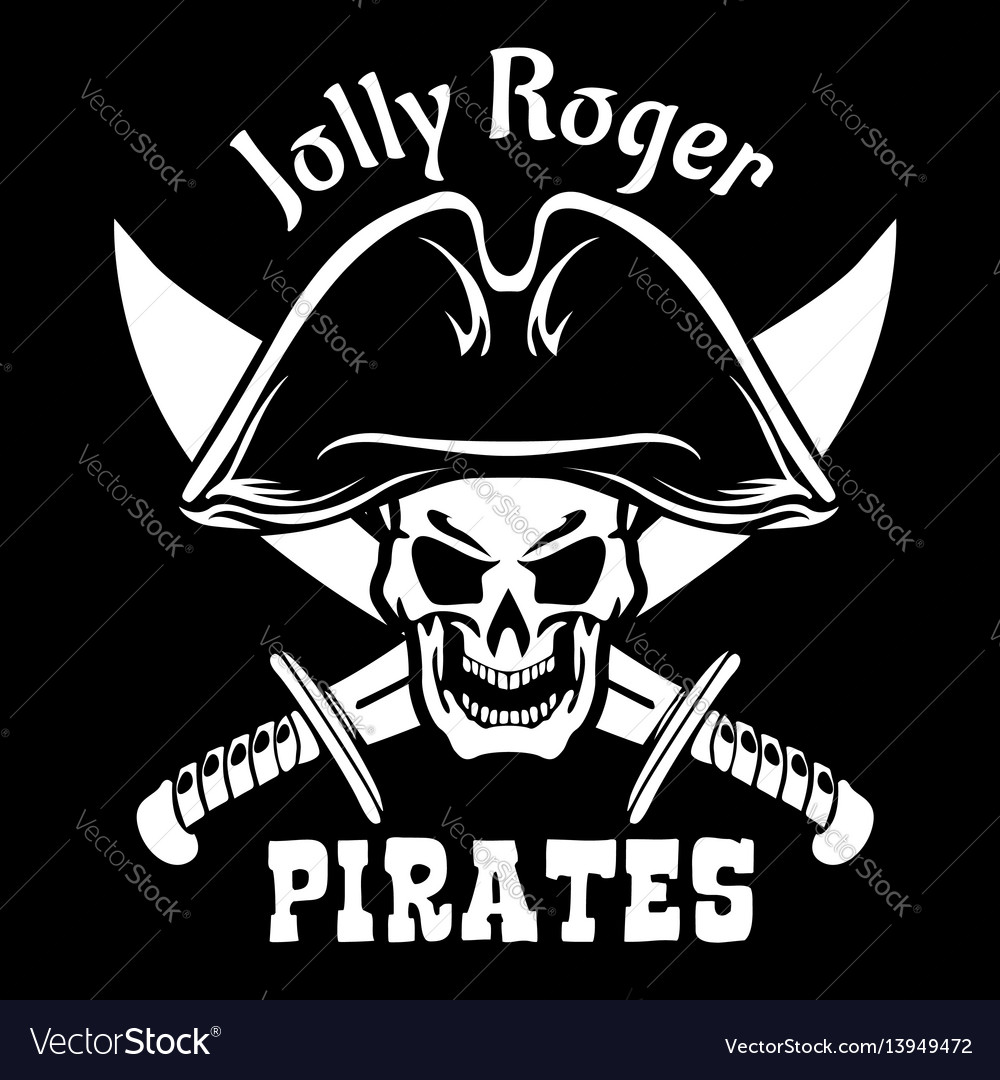 Jolly Roger Skull Flag Symbol