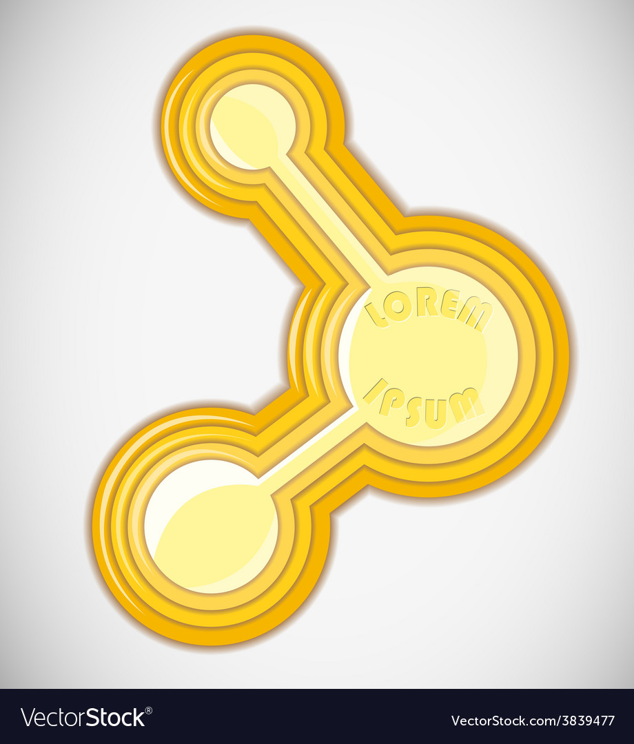 Abstract shape layout