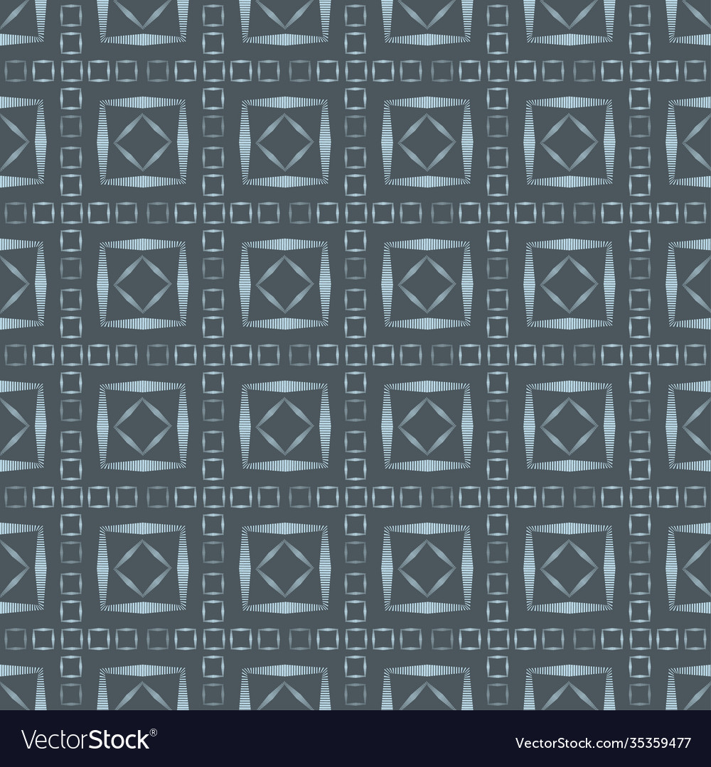 Seamless pattern with square elements Vector Image Seamless pattern with square elements
