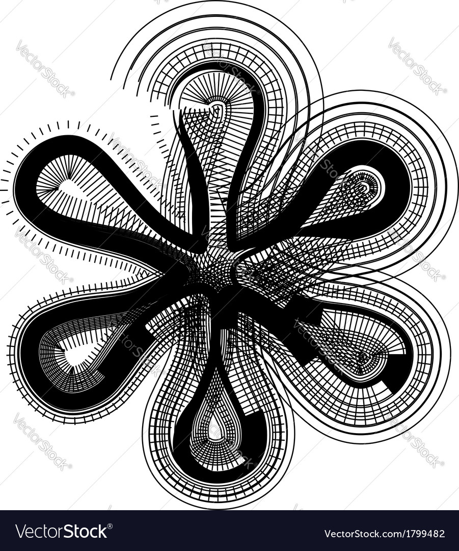 Abstract font symbol