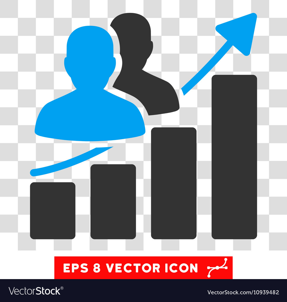 Audience growth eps icon