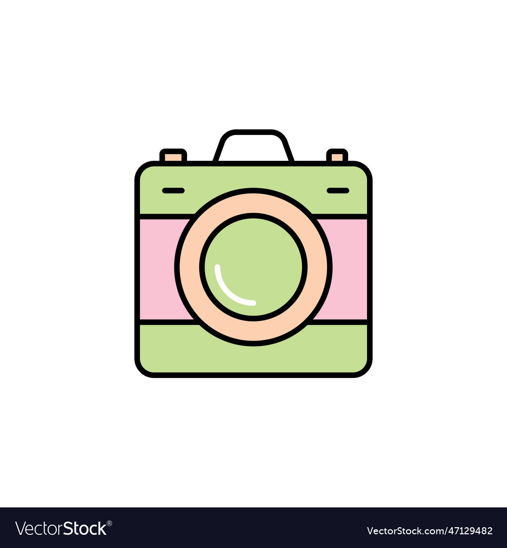 Camera icon design templates