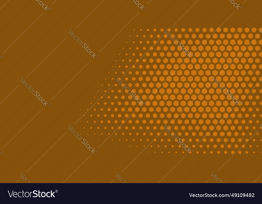 Geometric abstract hexagon two color background