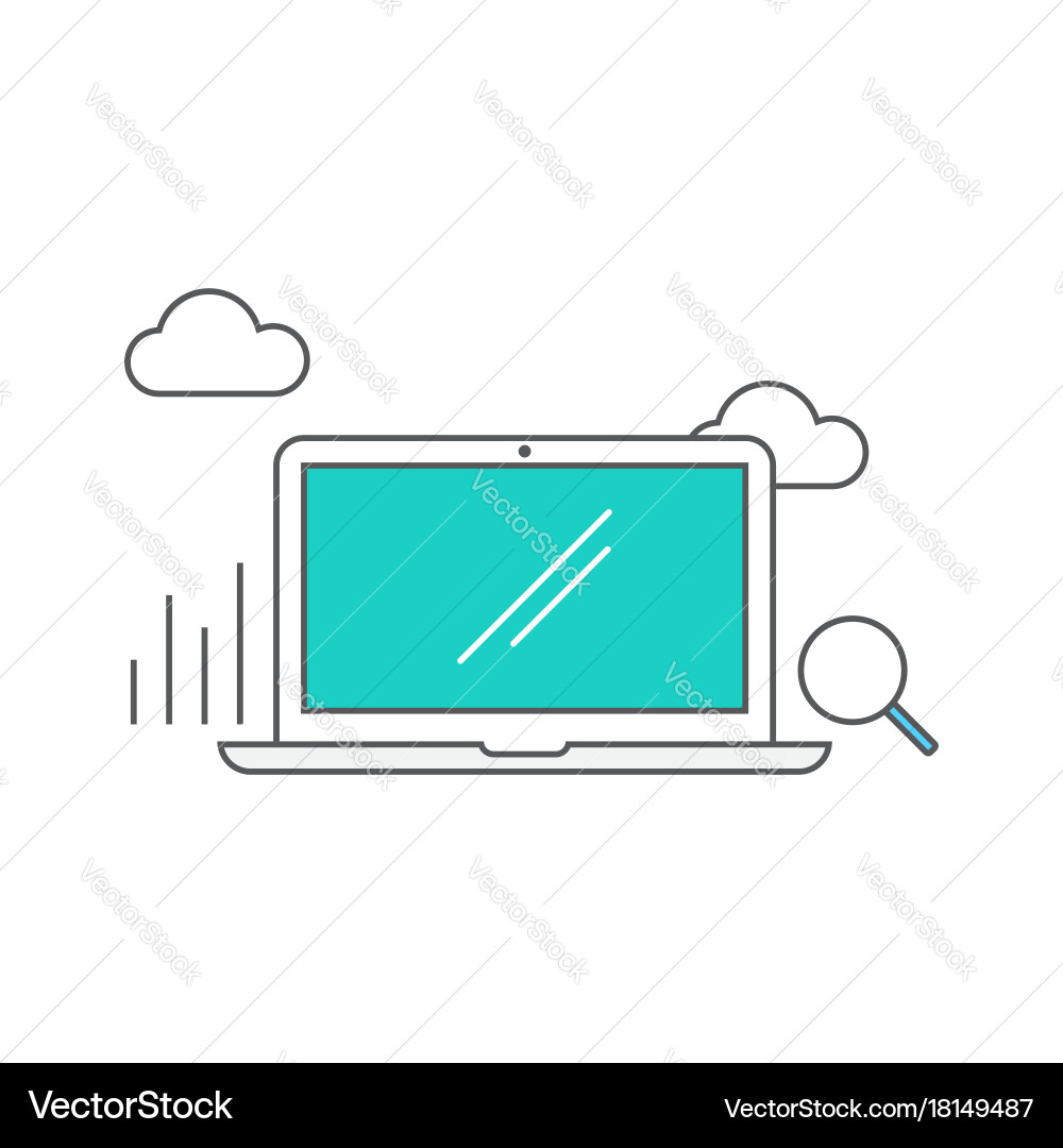 Business analytics concept Royalty Free Vector Image