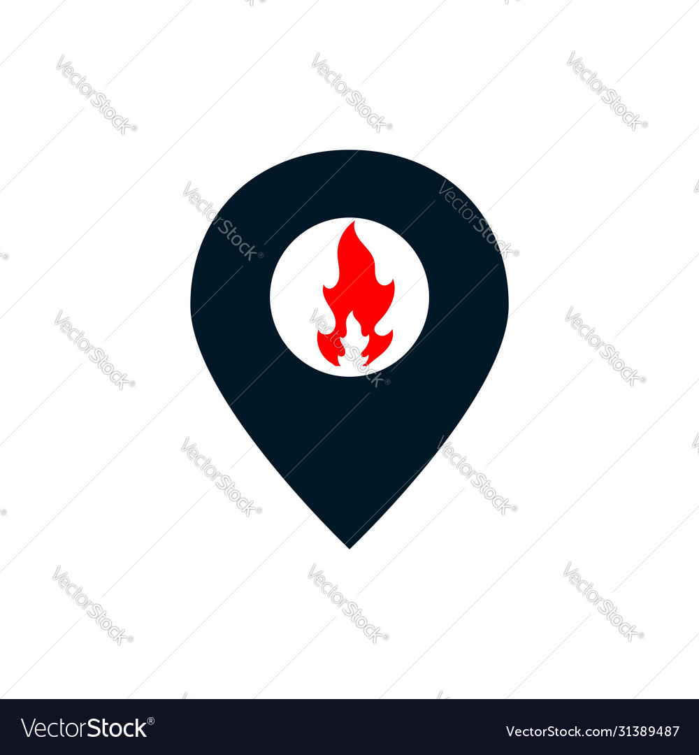 Map pointer fire design template