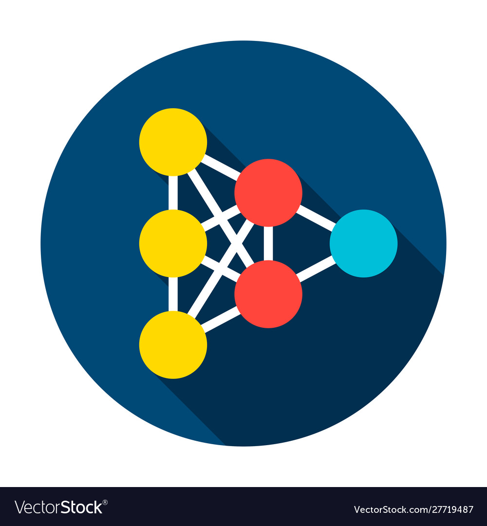 Neural Network Icon - Graph