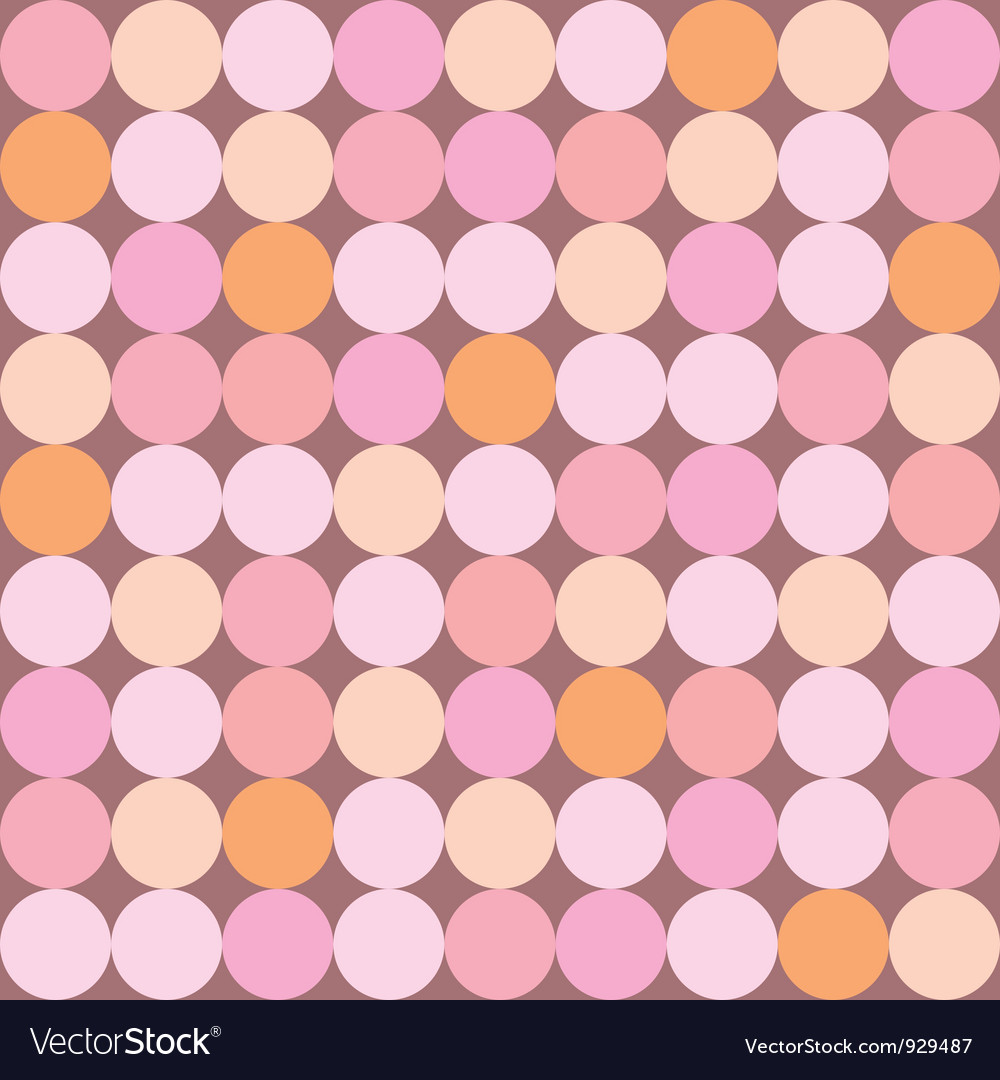 Seamless pattern or background with huge dots