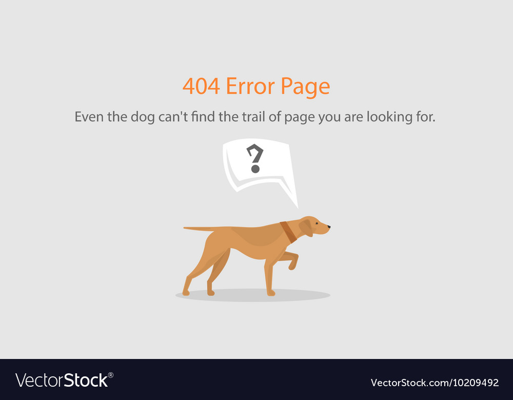 404 error page template for website