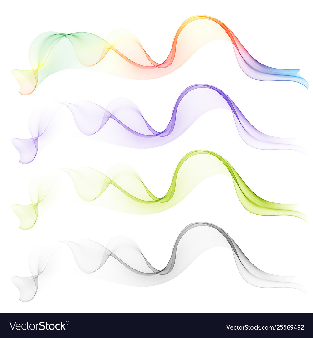 Abstract Fluid Wave Pattern
