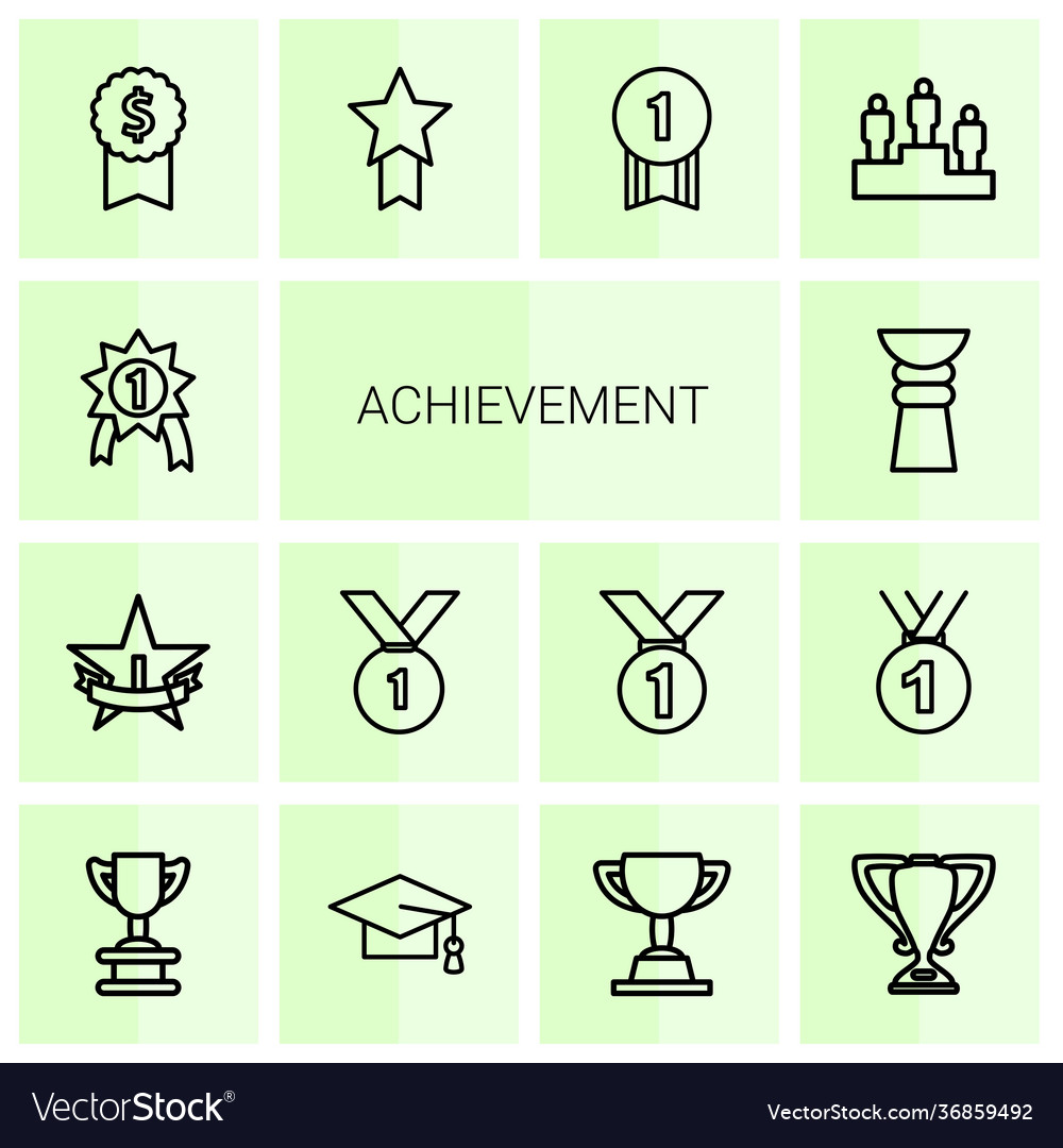 Achievement icons