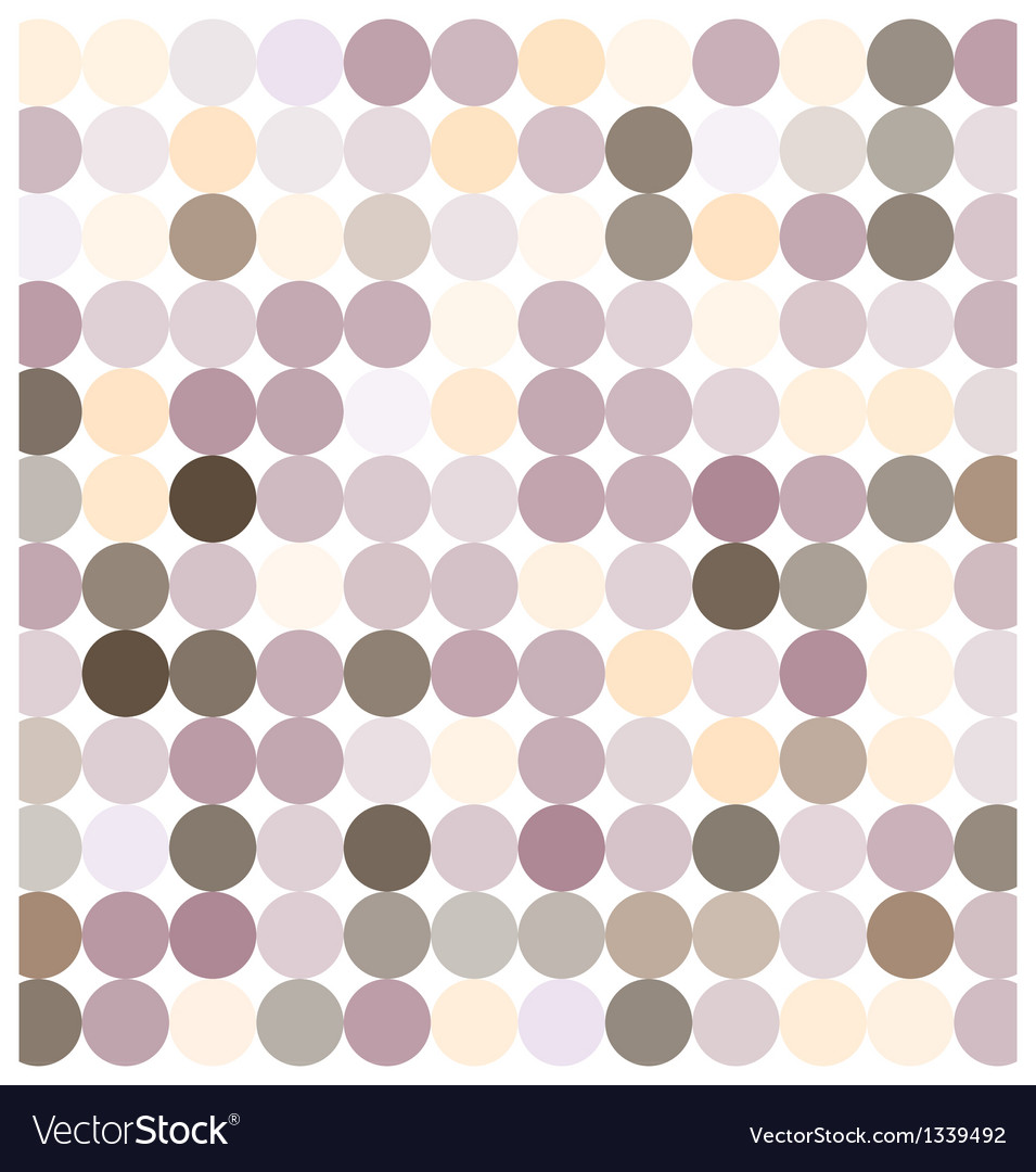 Fabric circles abstract seamless pattern