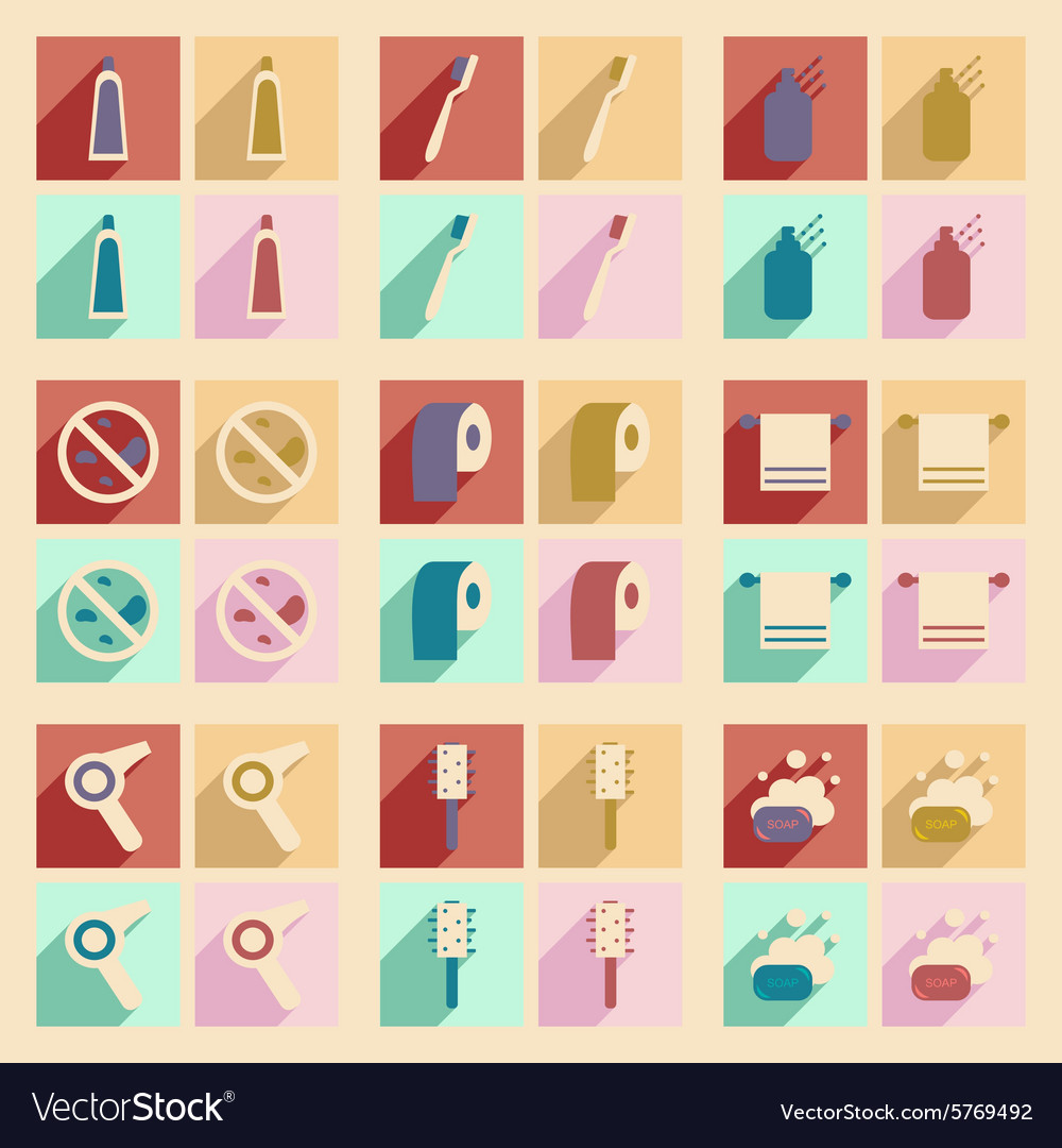 Flat with shadow concept and mobile application