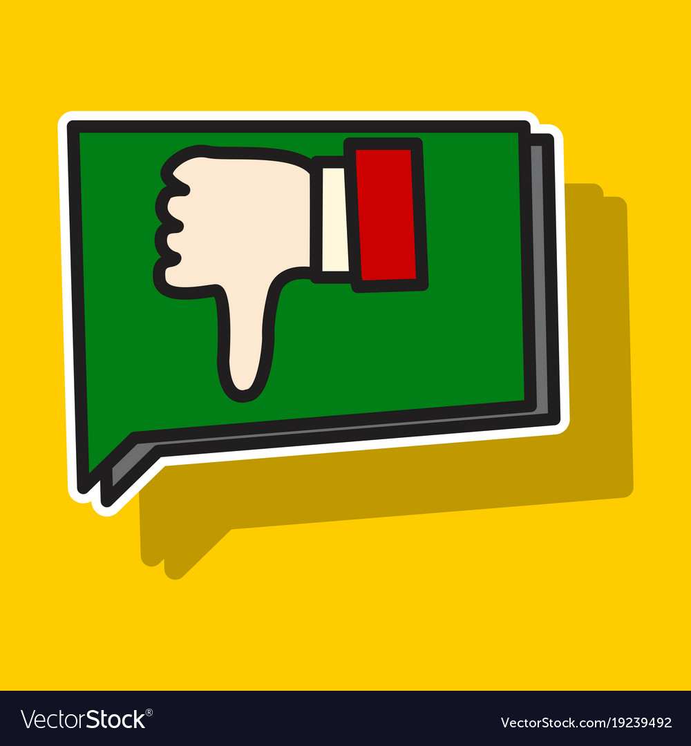 Unlike icon sticker web pointer in eps 10