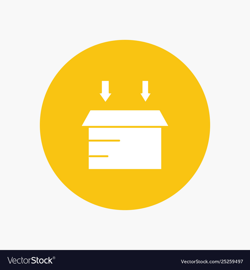 Box logistic open vector image Box logistic open
