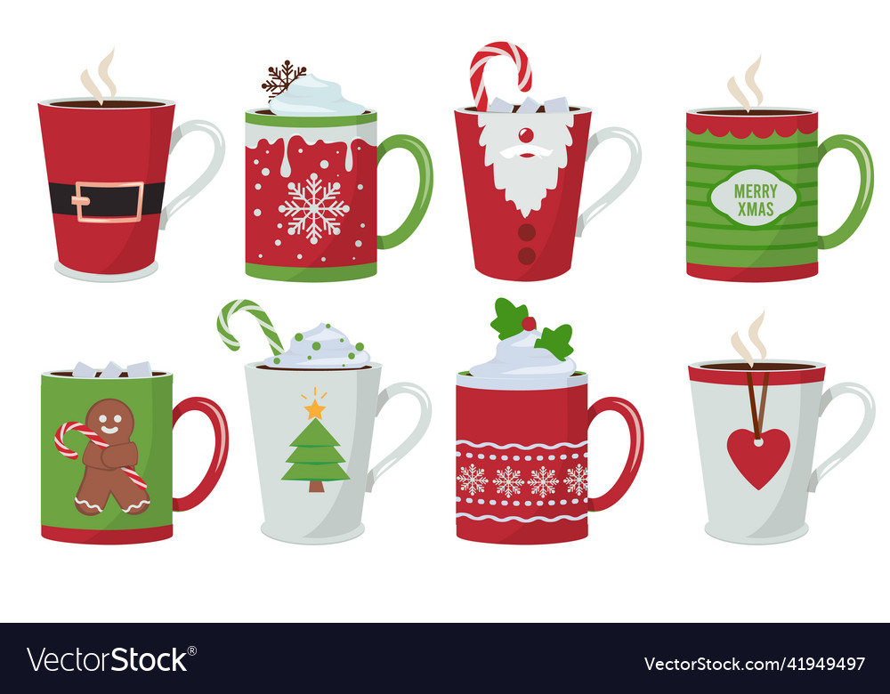 Christmas cup holiday hot coffee drinks mug