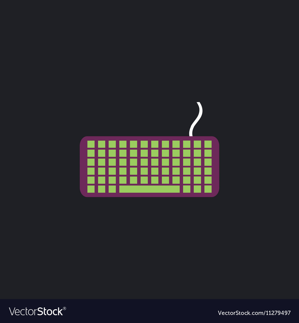 Keyboard computer symbol