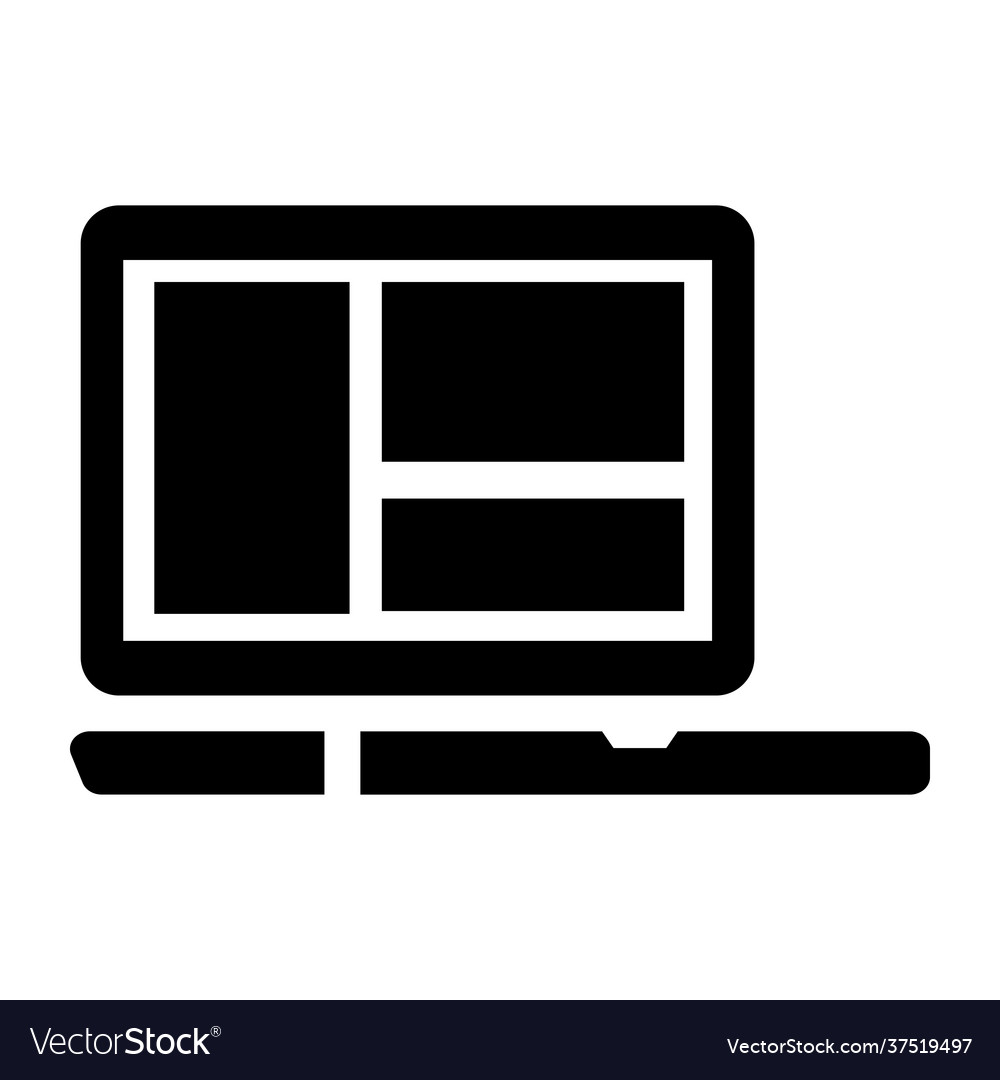 Layout Royalty Free Vector Image - VectorStock