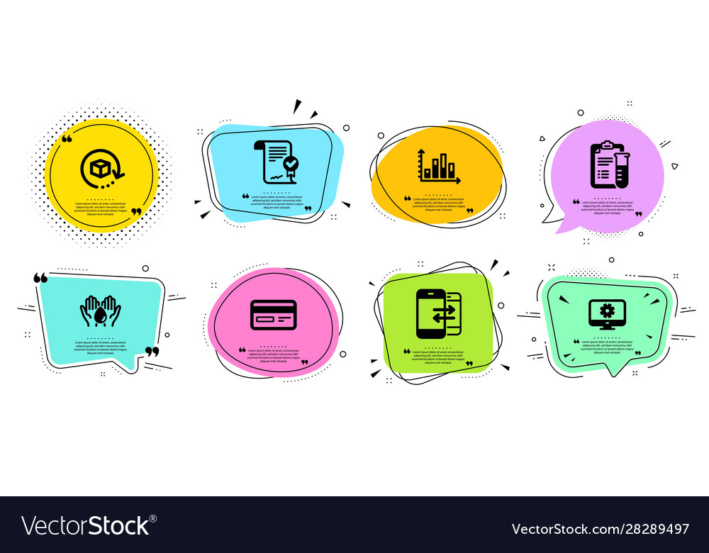 Monitor settings phone communication and return vector image Monitor settings phone communication and return
