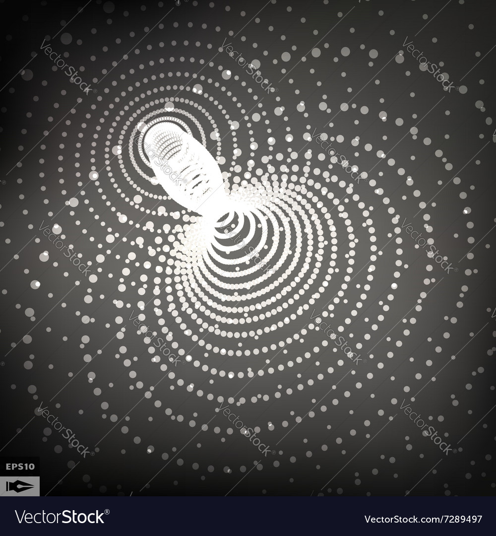 Network abstract background 3d technology