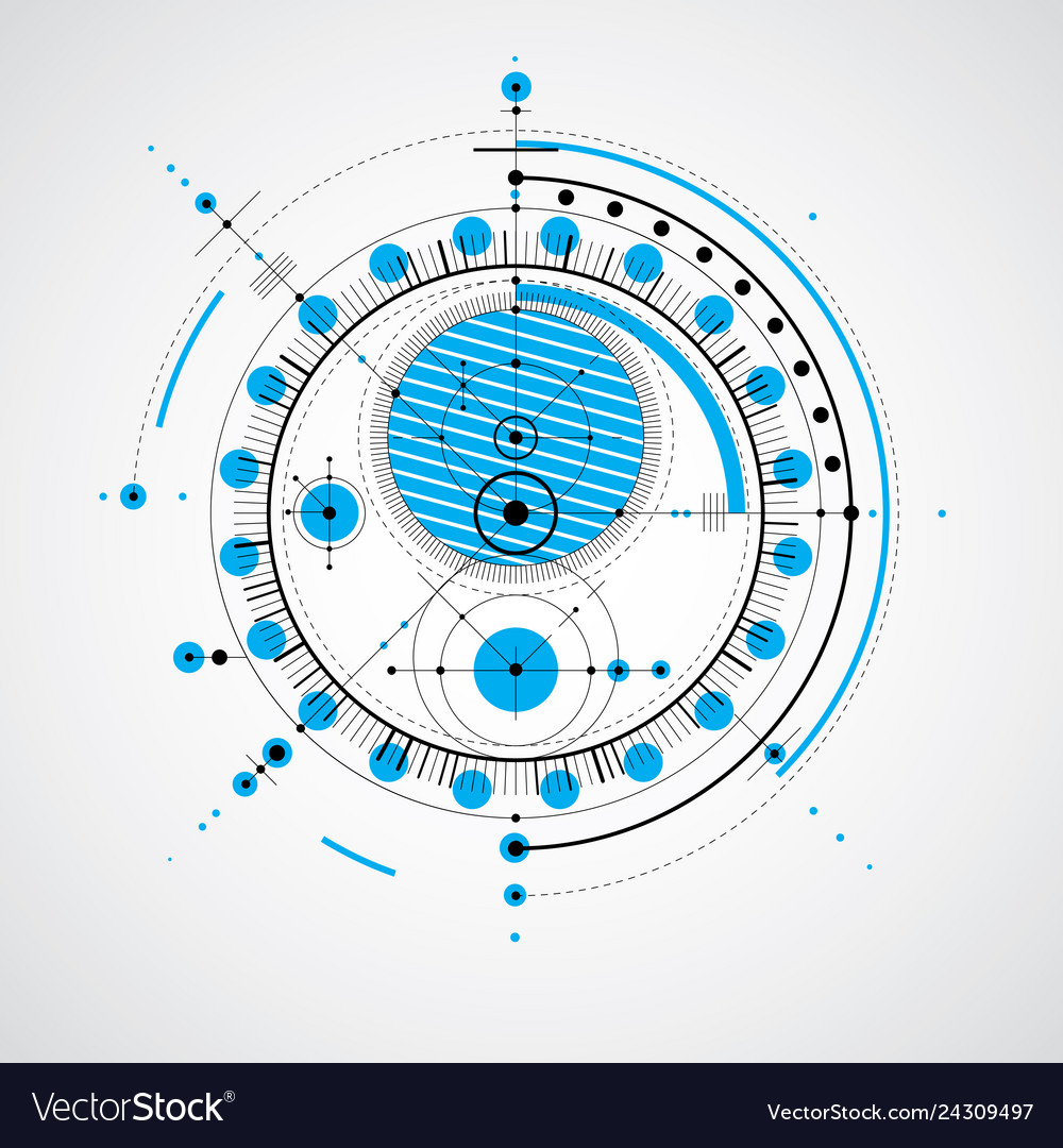 Technical Blueprint - Mechanical Diagram