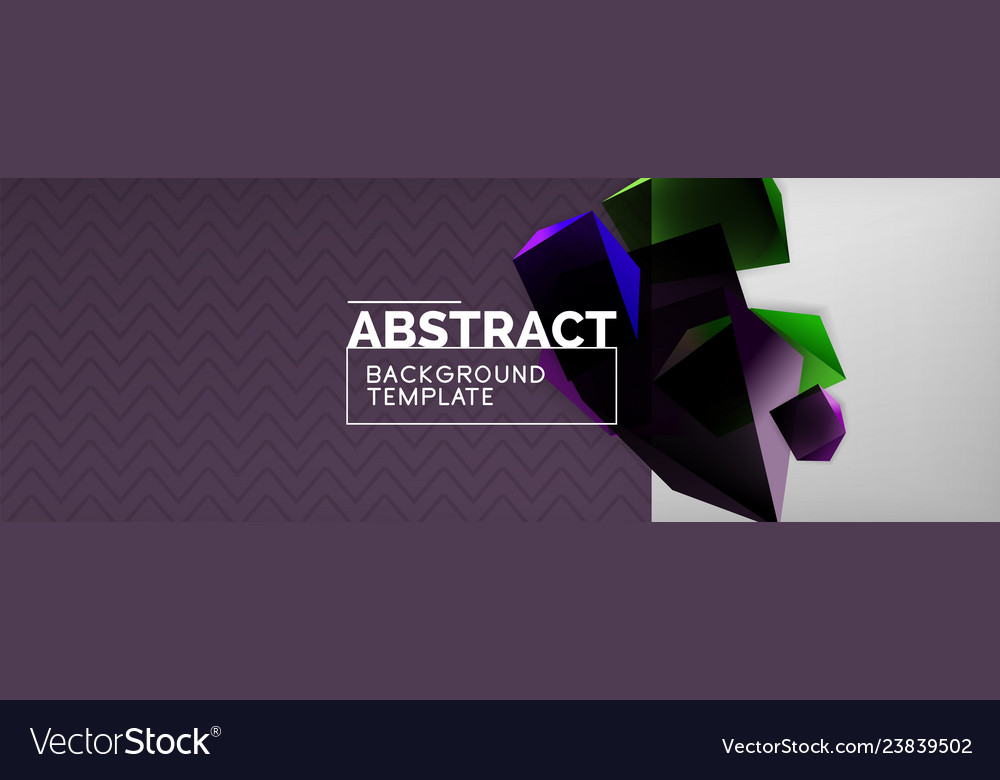 Dark 3d triangular low poly shapes abstract