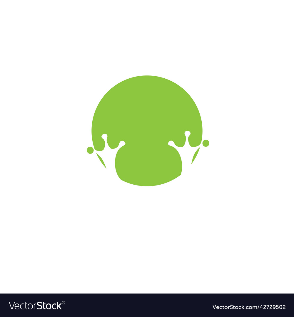 Frog icon template