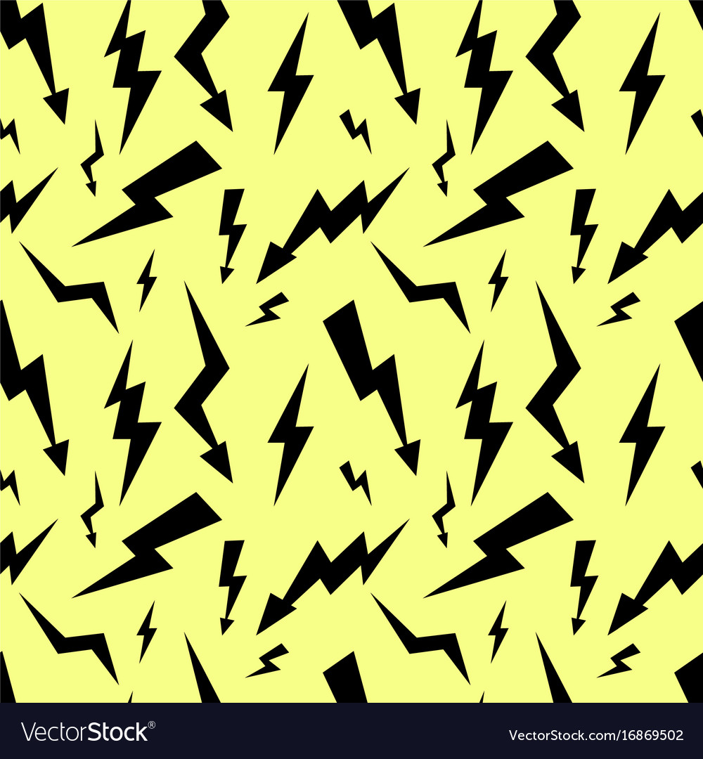 High Voltage Lightning Pattern