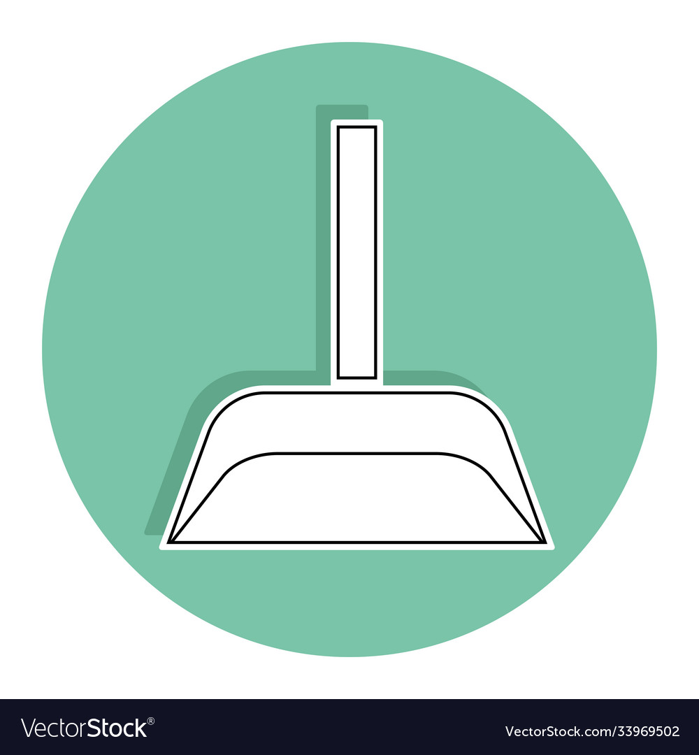 Isolated garbage collector icon