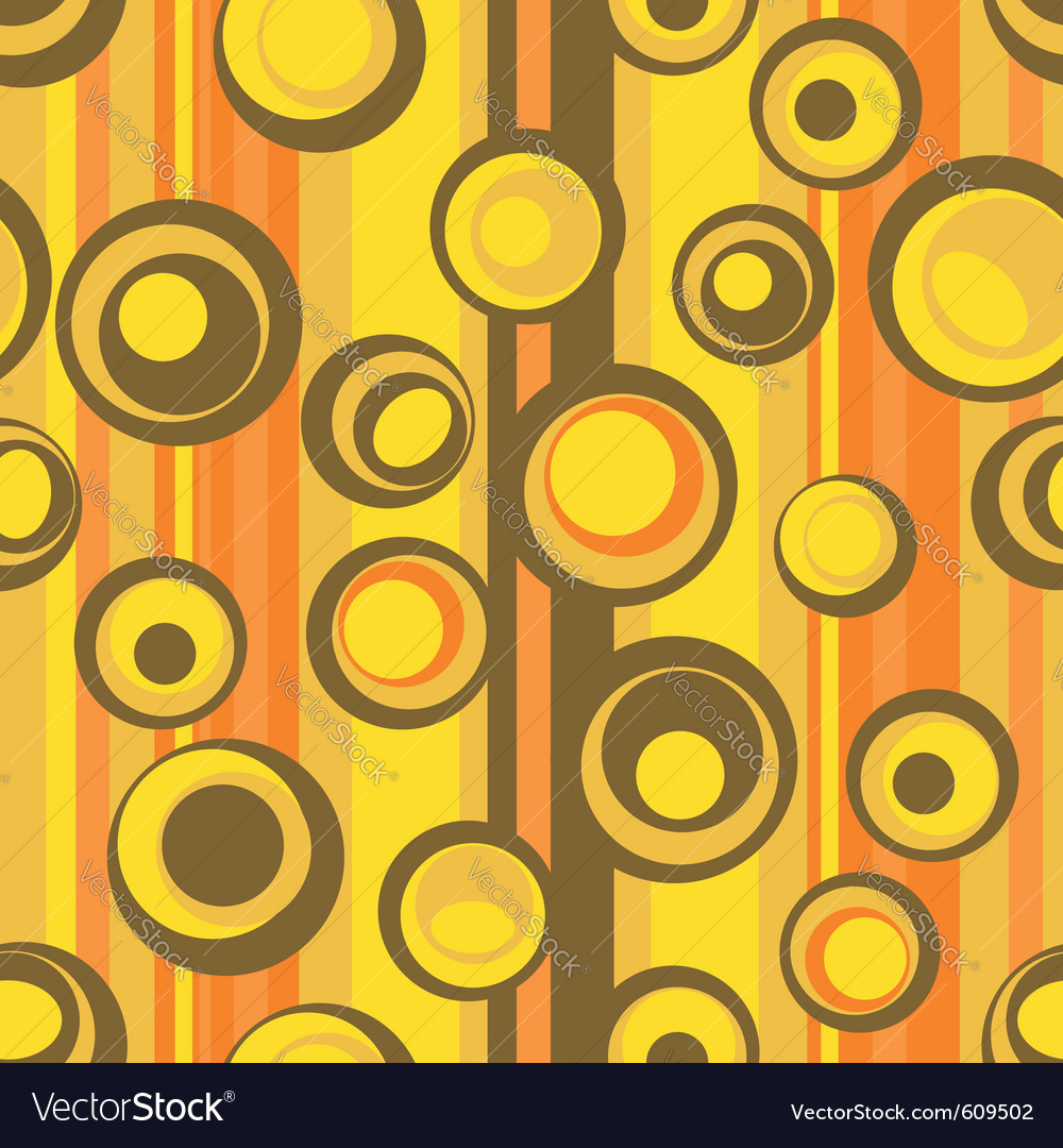 Seamless abstract circle pattern