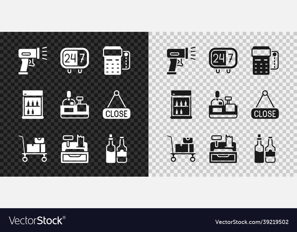 Set scanner scanning bar code clock 24 hours pos