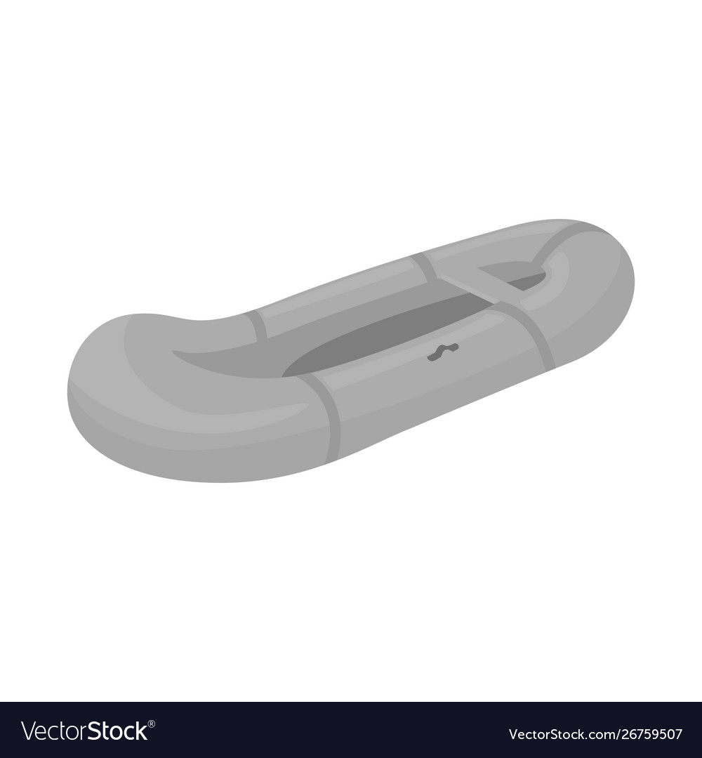Design boat and inflatable symbol set
