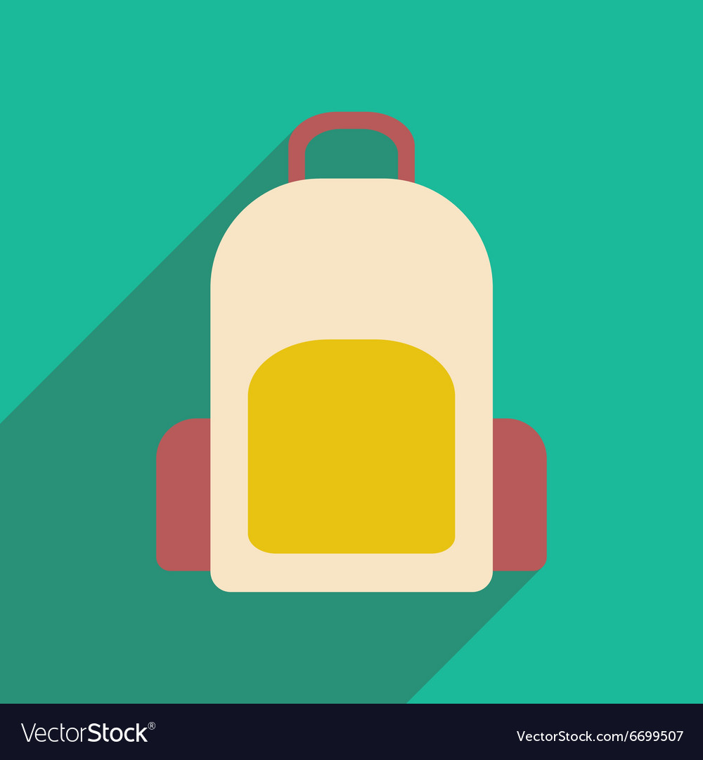 Flat with shadow icon and mobile application