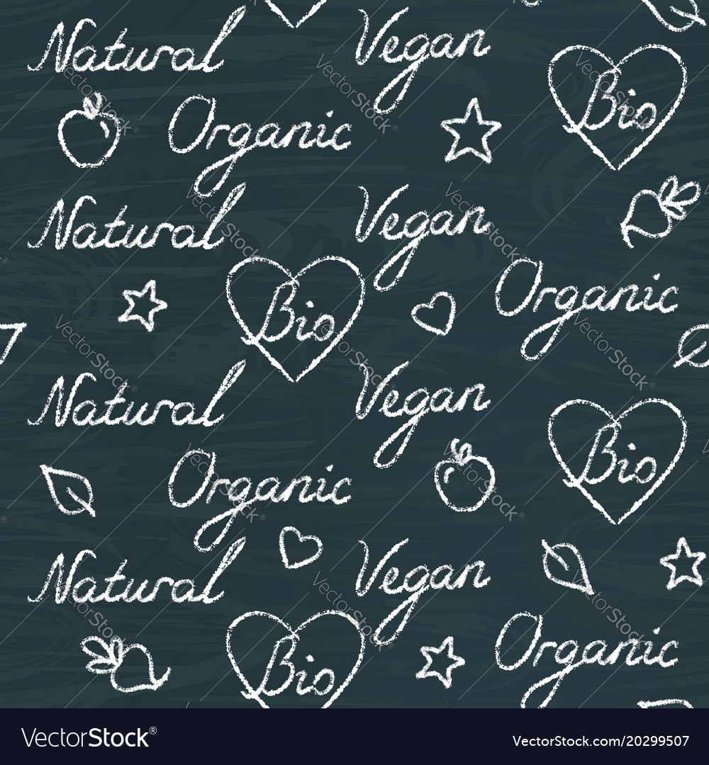 Organic Chalkboard Pattern