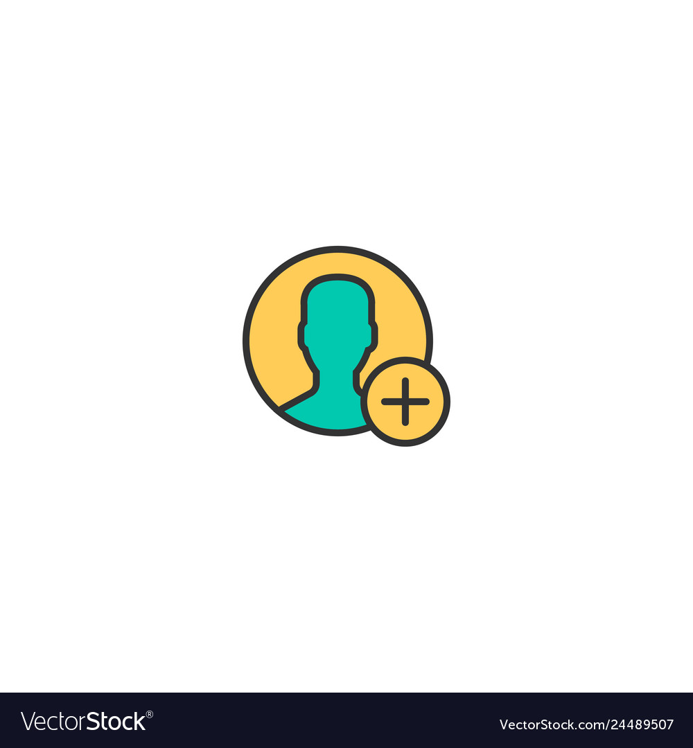 User icon design interaction vector image User icon design interaction